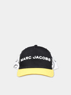 Cappello con visiera multicolor per bambini con smile,Little Marc Jacobs,W60005 09B